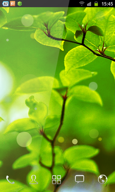 Free Wallpaper Green Nat...截图2