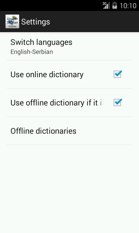 English-Serbian Dictiona...截图2