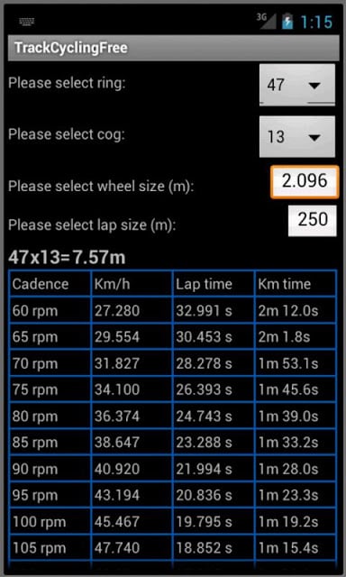 track Cycling Free截图1