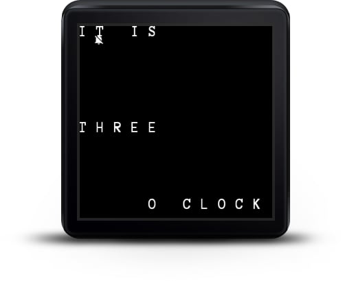 Wordclock Watchface for ...截图1