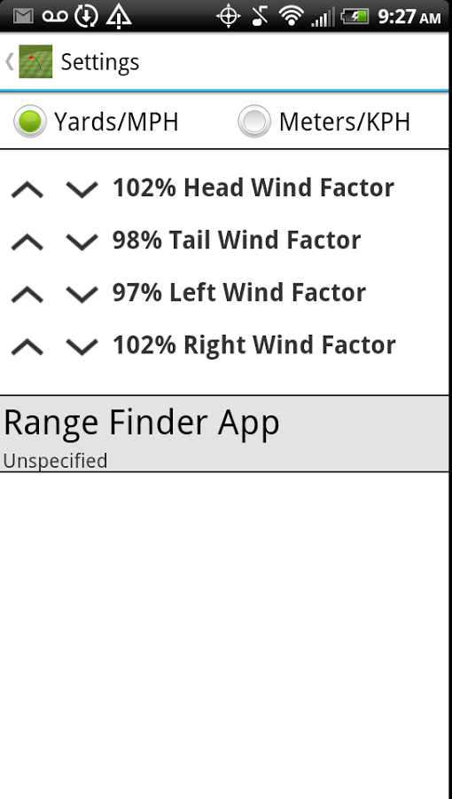 Golf Wind Calculator LTE截图4