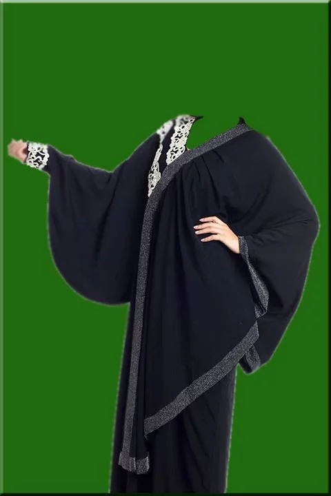 Arab Woman Abayas Photo Maker截图1