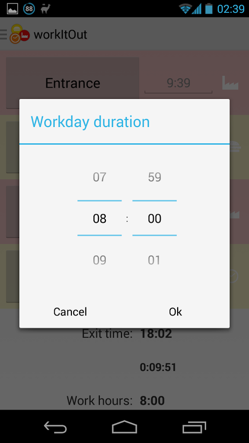 WorkItOut -Timesheet made easy截图3