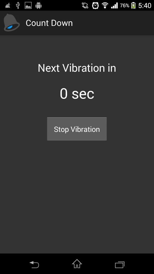 Vibrate Notify截图2