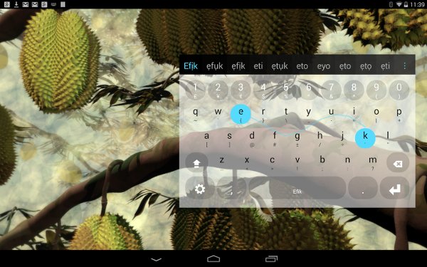 Efik Keyboard plugin截图1