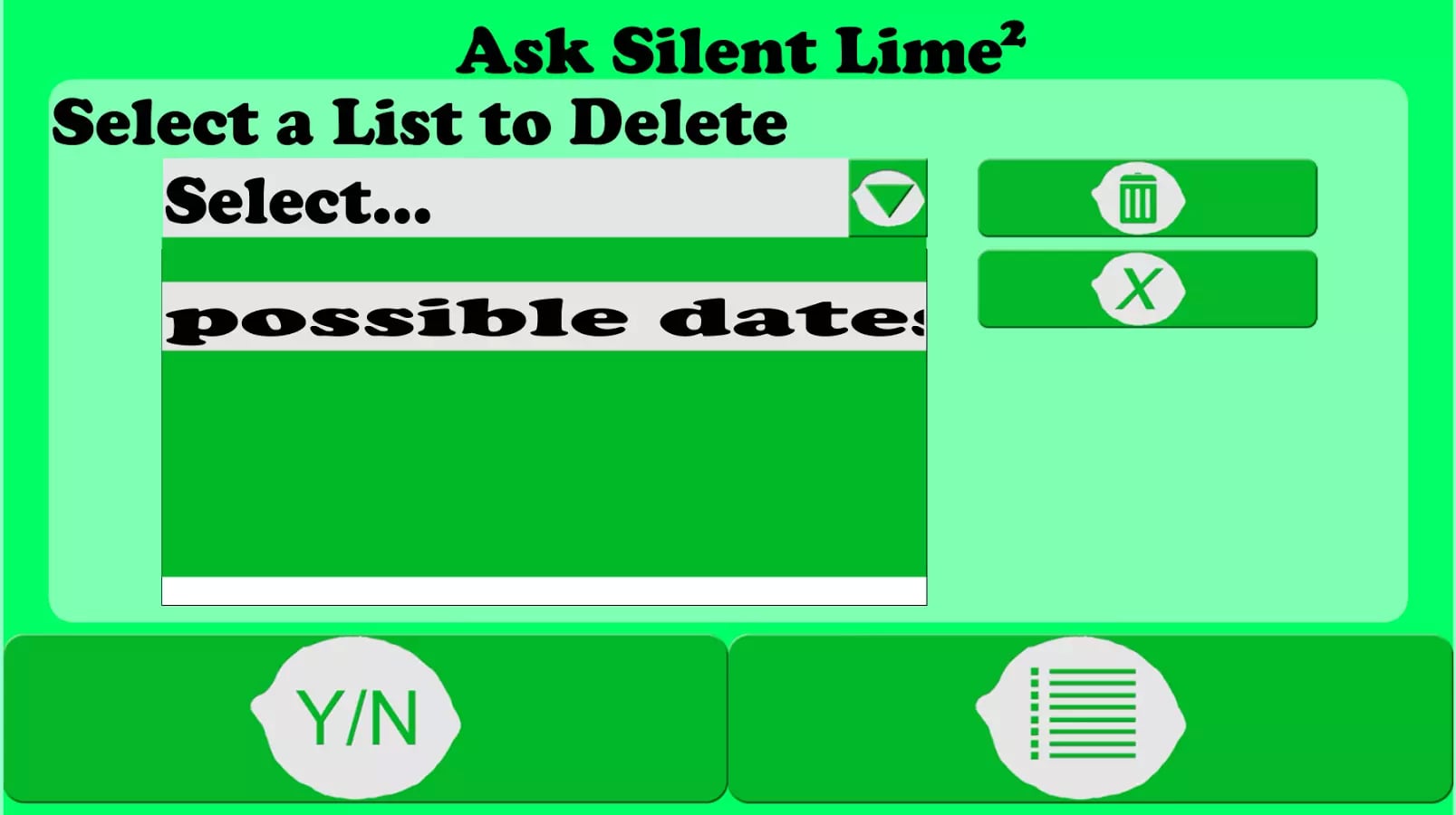 Ask Silent Lime 2截图3