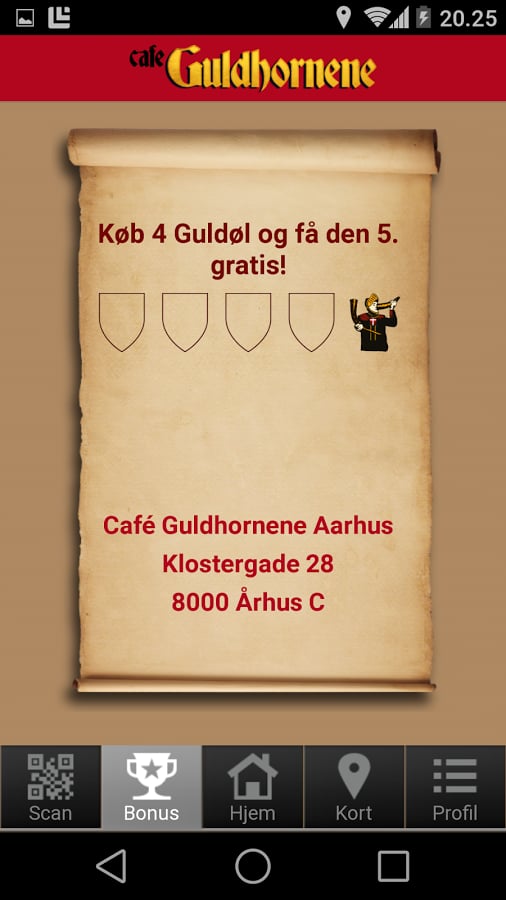 Cafe Guldhornene &Aring;rhus截图1