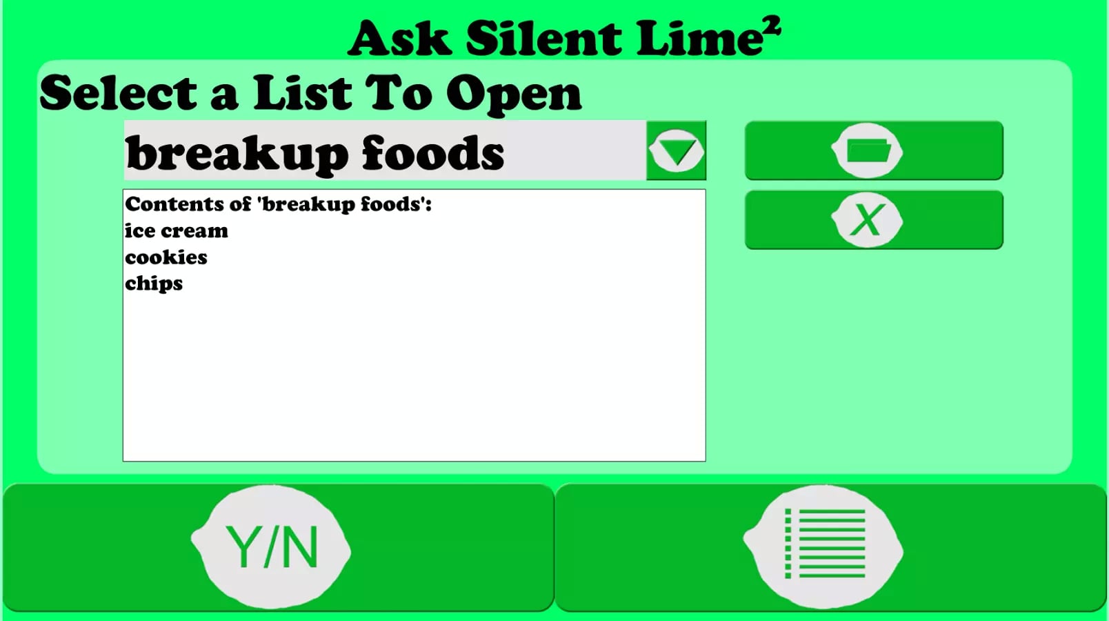 Ask Silent Lime 2截图8