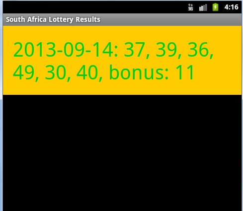 South Africa Lottery Res...截图1