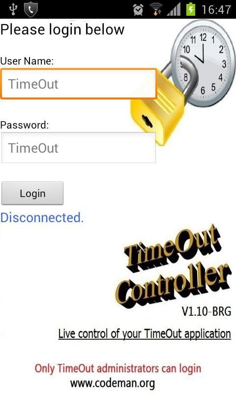 TimeOut Controller截图1