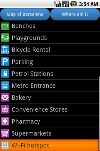 Barcelona Amenities Map (free)截图3