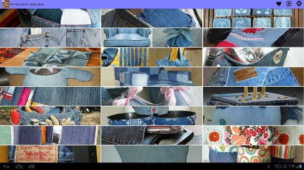 DIY Old Denim Jeans Ideas截图1