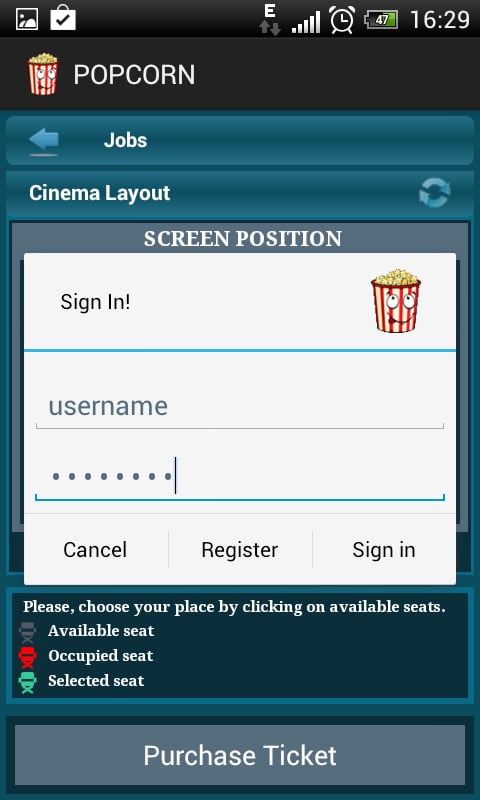 Cinema Mobile Ticketing截图7