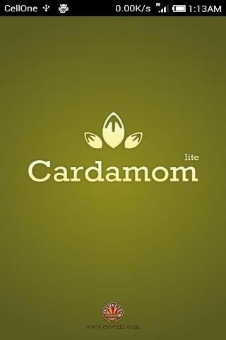 Cardamom : Send vCards via SMS截图2