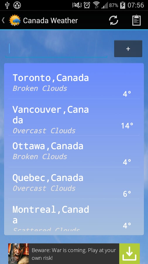 Canada Weather Pro截图2