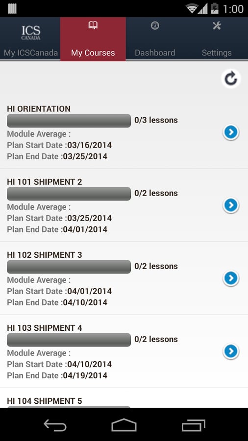 ICS Canada Study Plan截图6