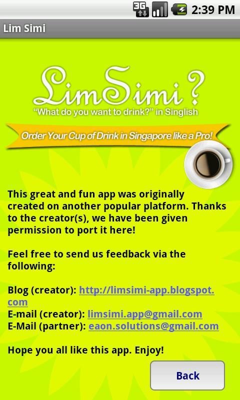 Kopitiam Drinks (LimSimi...截图2