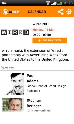 Advertising Week Europe截图3