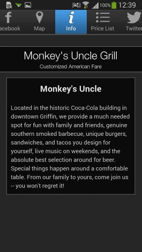 Monkey's Uncle Grill截图2