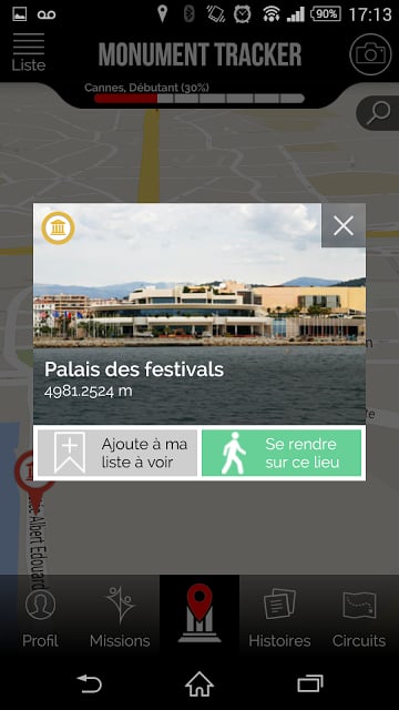 Cannes Guide Monument Tracker截图4