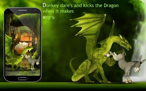 Talking Dragon with Donkey截图2