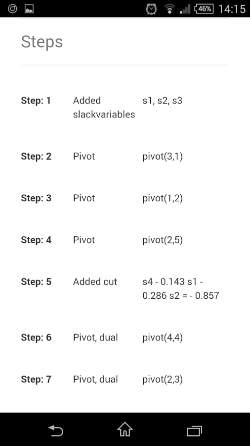 Simple MIP Simplex Solve...截图2