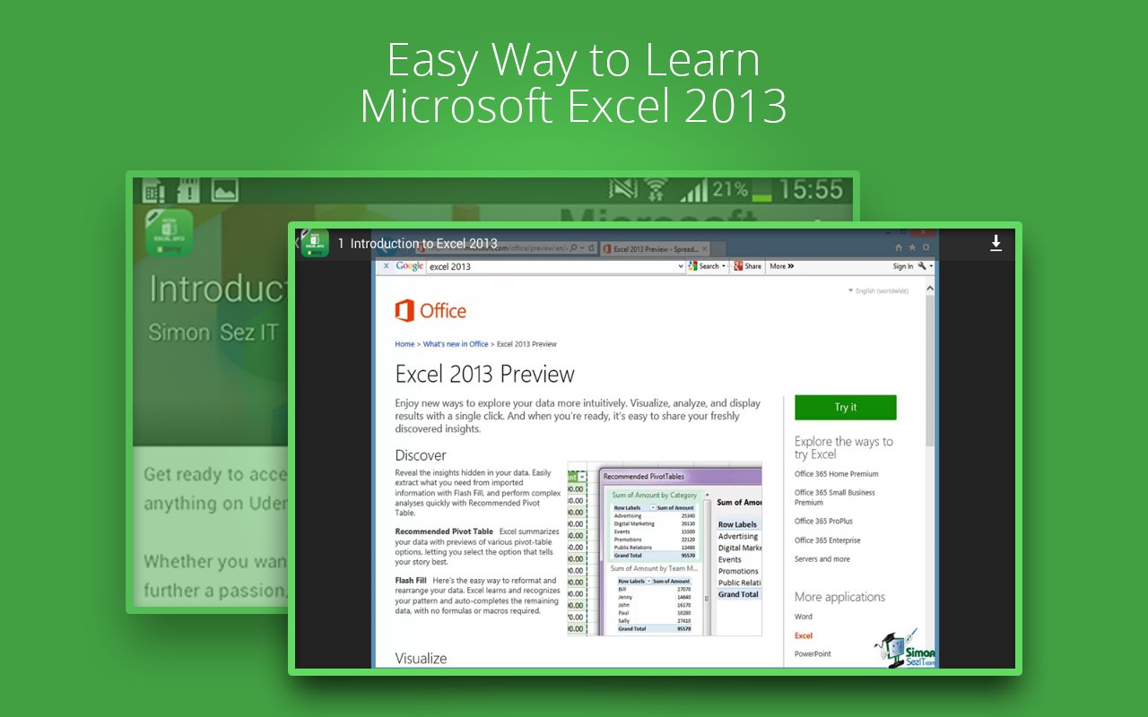 Basic Excel 2013 :Udemy ...截图4