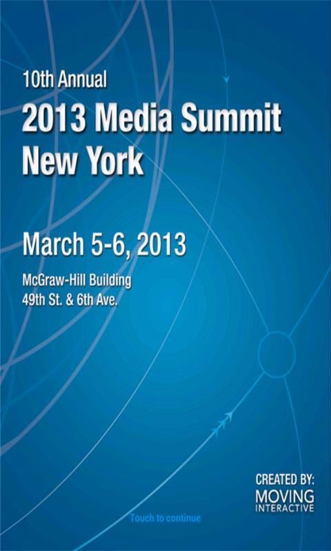 Media Summit NY 2013截图6