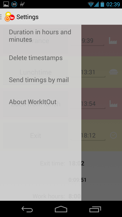 WorkItOut -Timesheet made easy截图2