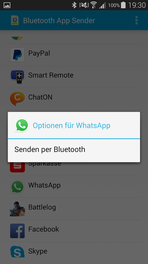 Bluetooth App Sender截图2