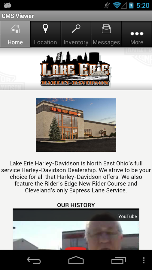 Lake Erie Harley-Davidson截图1