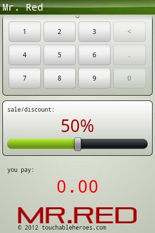 Mr. Red percentage calculator截图3