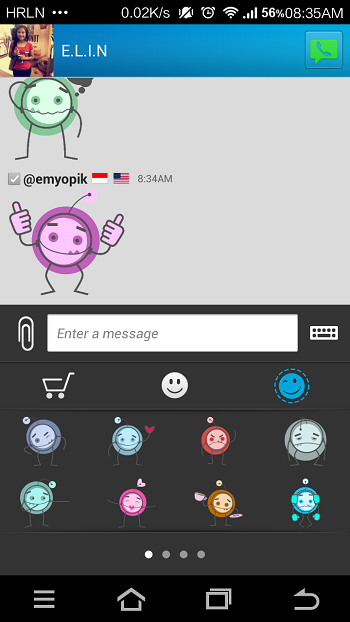 Sticker BBM Gratis截图1