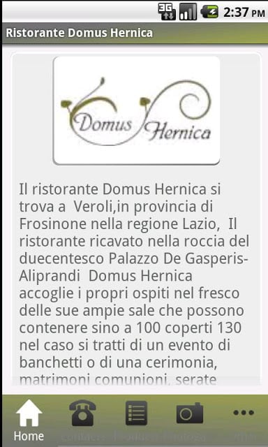 Ristorante Domus Hernica截图1