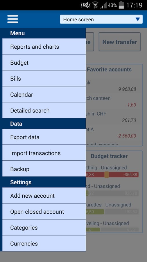 Money Manager &amp; Control ...截图3