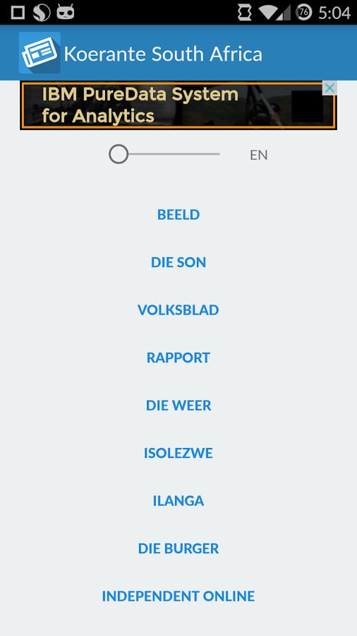 Koerante Suid-Afrika截图2