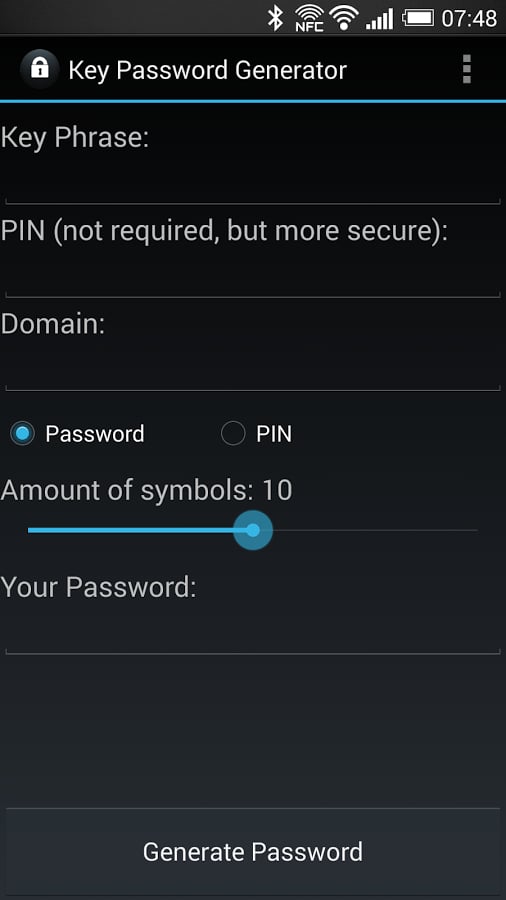 Key Password Generator截图5