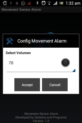 Alarma Sensor Movimiento截图1