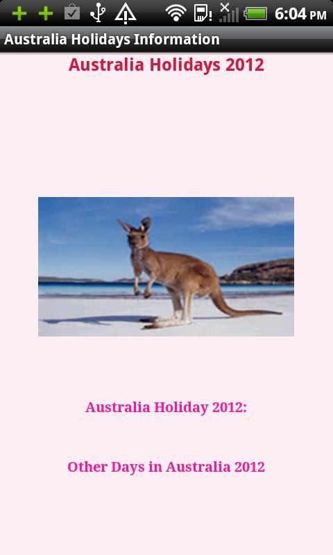 Australian Holidays截图2