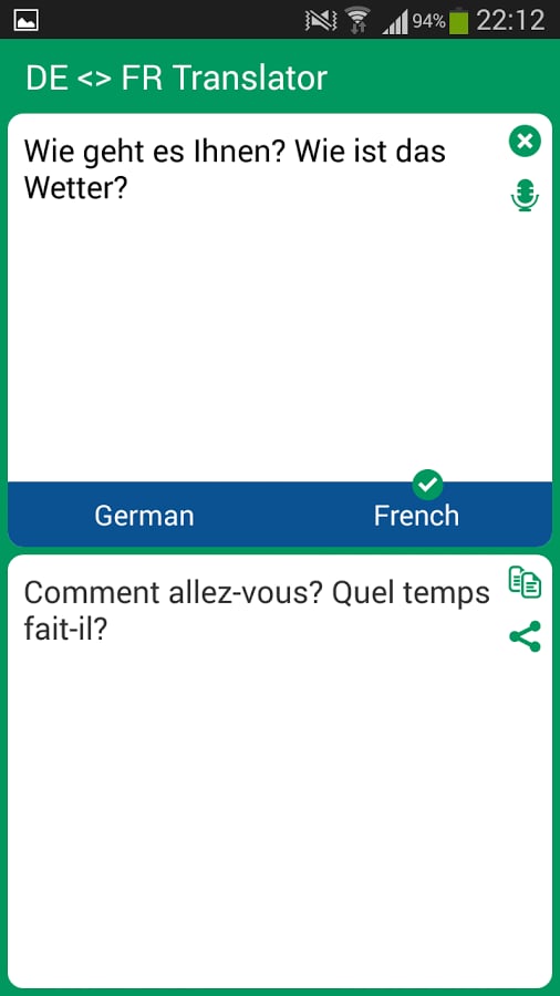 German - French Translat...截图3