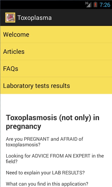 Toxoplasmosis pregnancy - Lite截图1