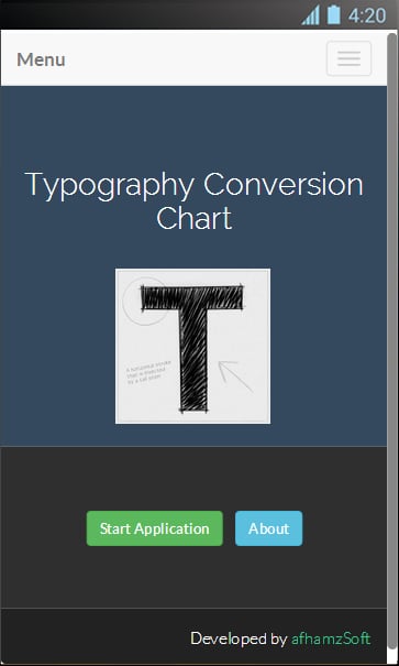 Typography Conversion Ch...截图1