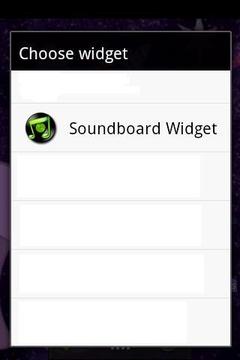 Soundboard Widget截图