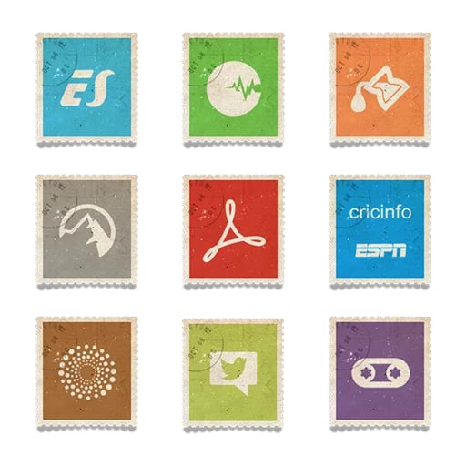 Collected Stamps Icon Pa...截图1