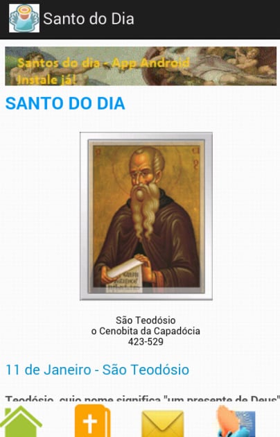 Santo do Dia截图2