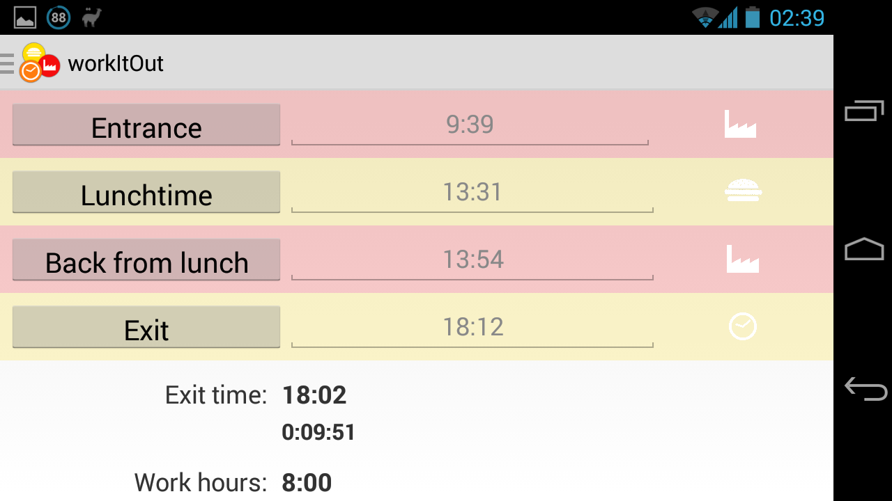 WorkItOut -Timesheet made easy截图4