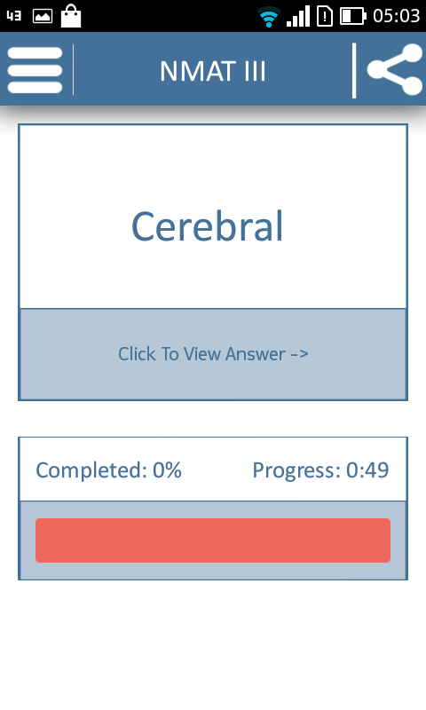 Vocabulary (SNAP, NMAT, CET)截图4