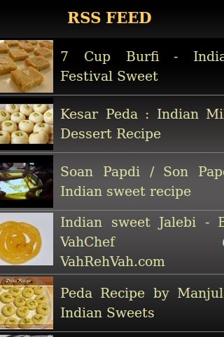 Indian Sweets截图1