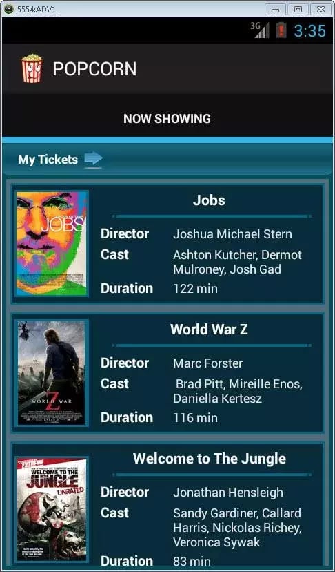 Cinema Mobile Ticketing截图1