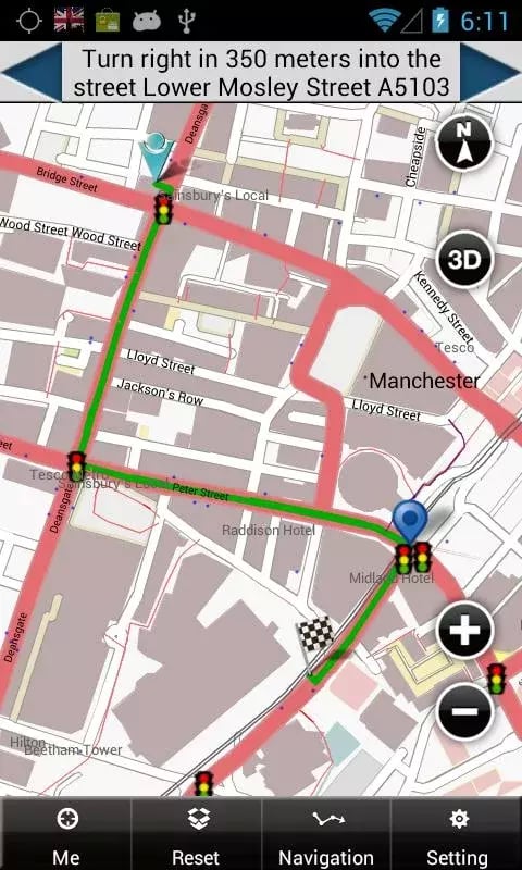 Manchester Map截图4